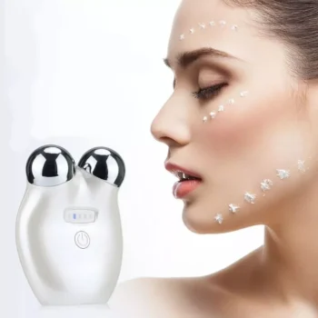 3D Microcurrent Face Roller – EMS Lifting & Skin Rejuvenation Massager