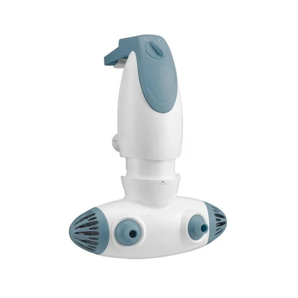 Close-up of adjustable dual jets for targeted hydro massage