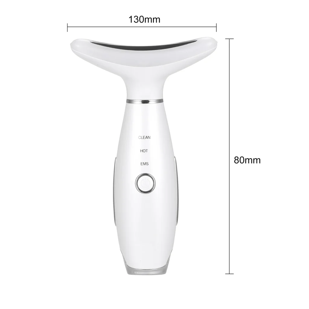 Portable LED neck massager with mini ergonomic size 