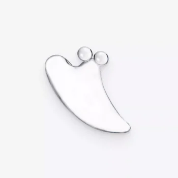 Transparent Double-Headed Facial Massage Spatula