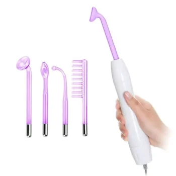 High Frequency Facial Wand for Skin Rejuvenation and Anti-Aging