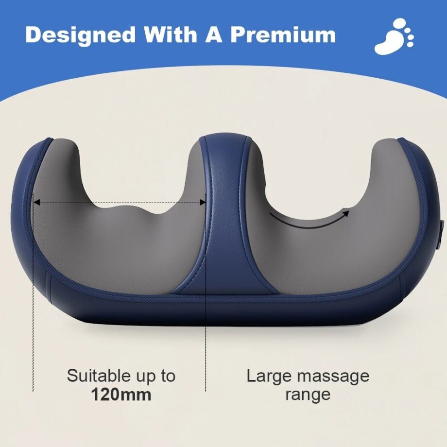 Heated Foot Massager – Remote-Controlled Kneading with Adjustable Intensity - 10425