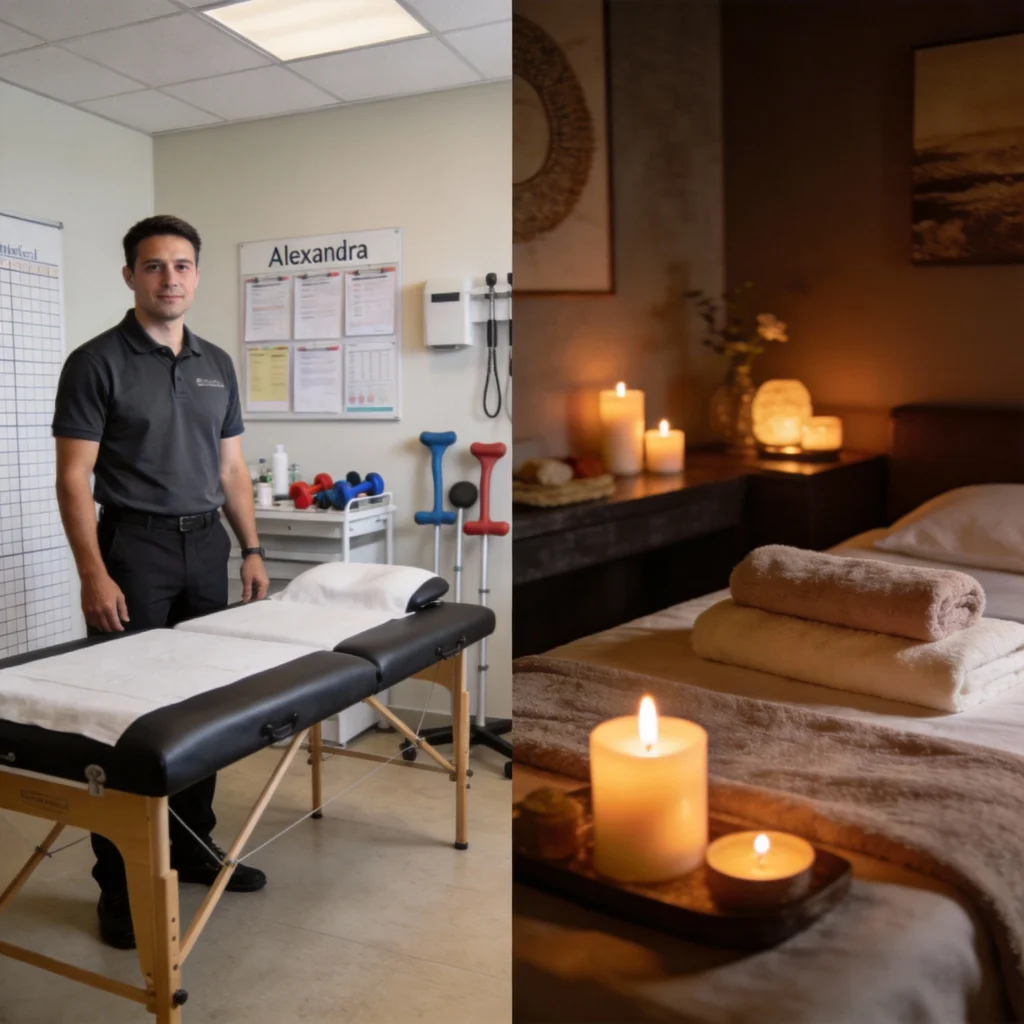 Understanding Alexandria Massage Therapy: Medical vs. Spa-Focused Services