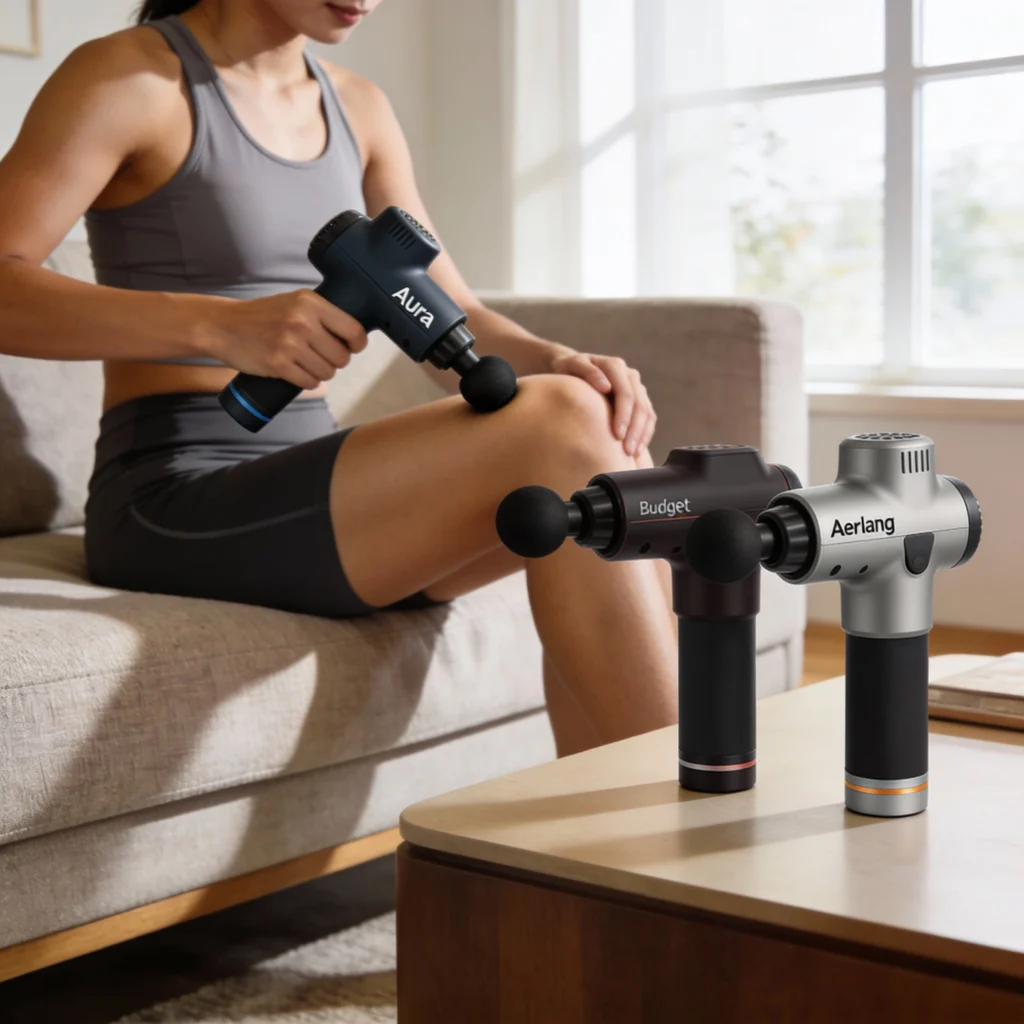 Why Consider a Massage Gun Like Aura Wellness or Aerlang?
