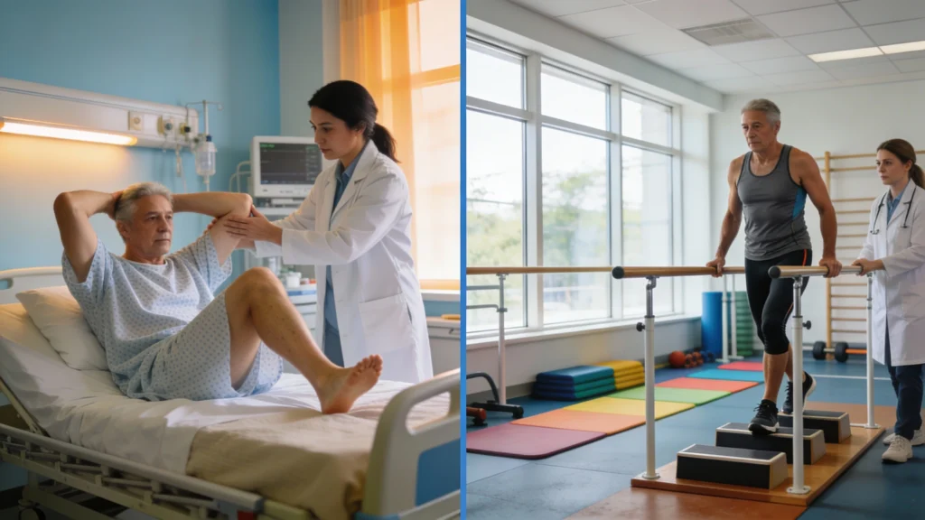 How Acute Care Physical Therapy Guides the Rehab Continuum