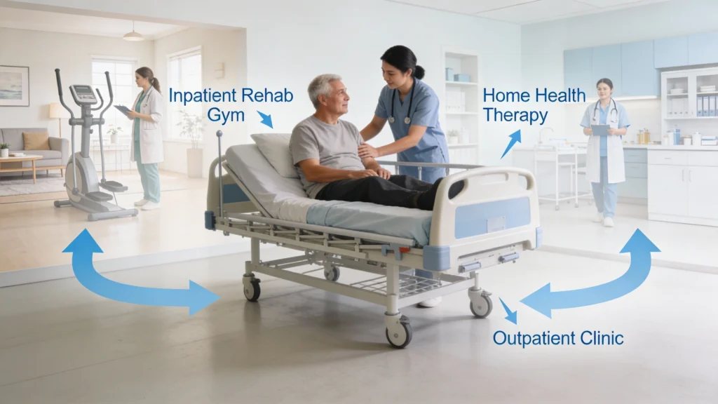 Acute Care Physical Therapy vs Inpatient Rehabilitation: Key Differences