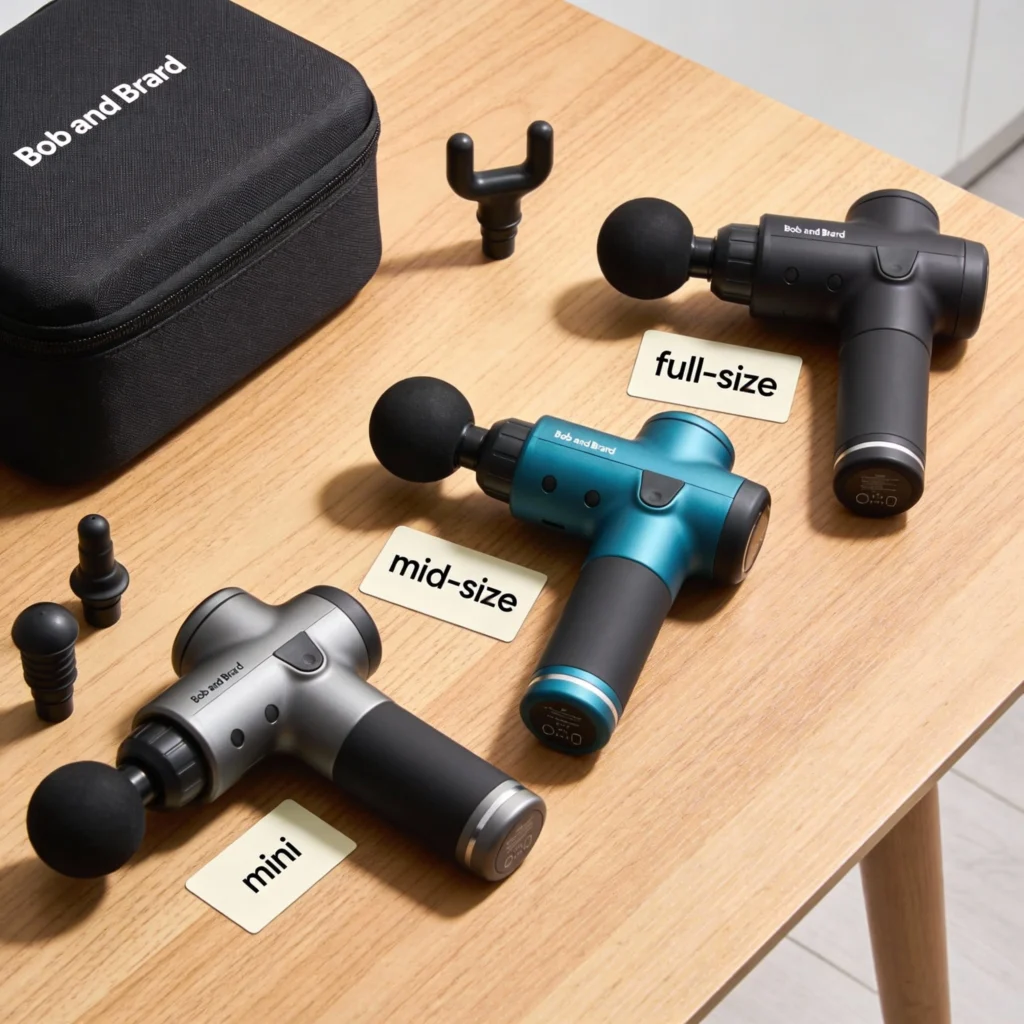 Overview of the Best Bob and Brad Massage Gun Lineup