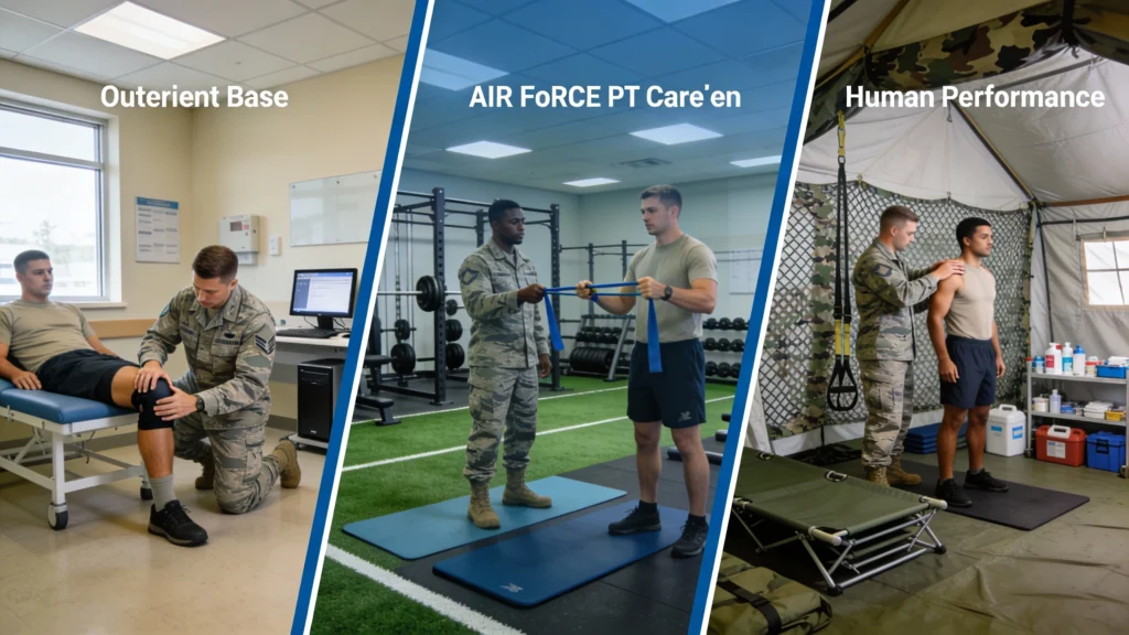 Training and Career Paths in Air Force Physical Therapy