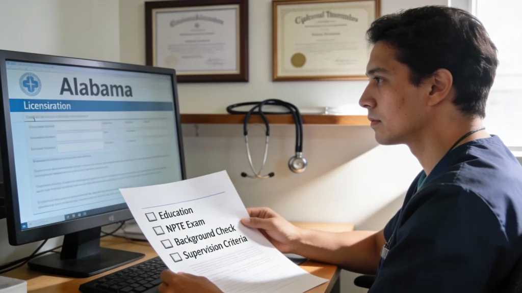 Alabama Board of Physical Therapy Rules on Continuing Education and Renewal