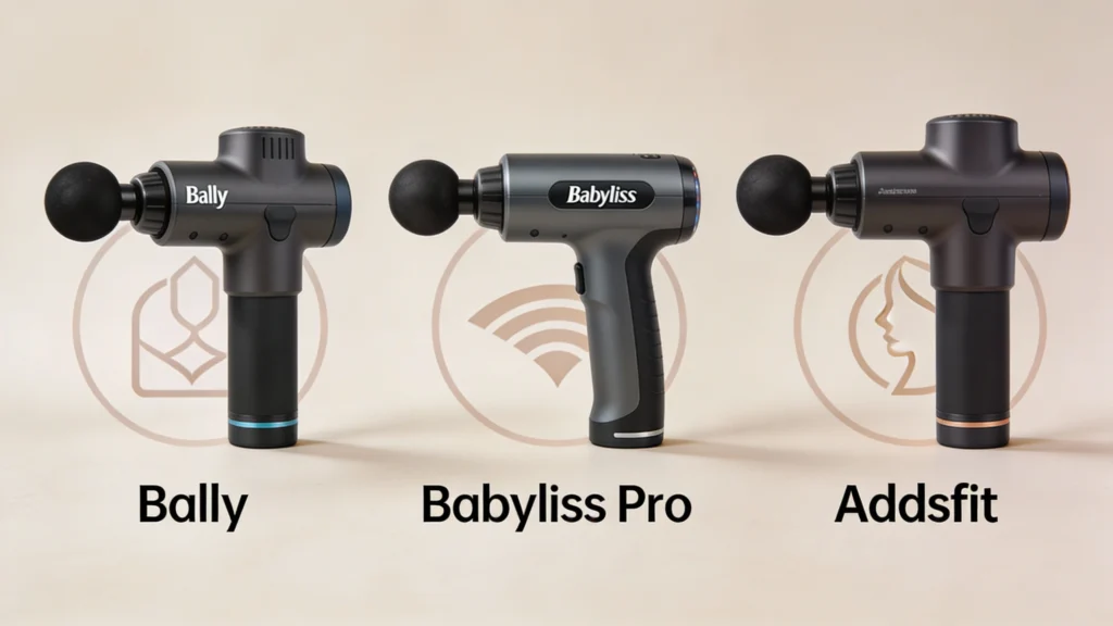 Attachments, Noise, and Battery Life Across Bally, Babyliss Pro, and Addsfit