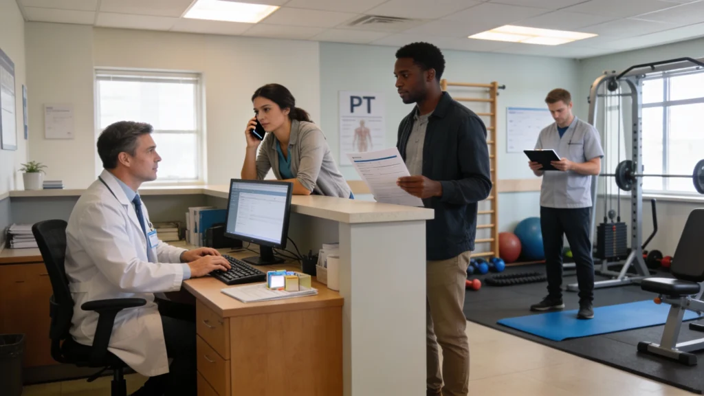 Documentation Requirements for an Ambulatory Referral to Physical Therapy