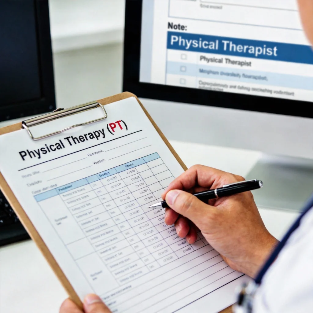 What Is the Standard Abbreviation for Physical Therapy in Healthcare?