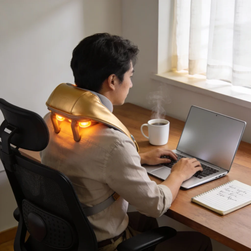 Best Neck and Shoulder Massager with Heat for Office and Home Use