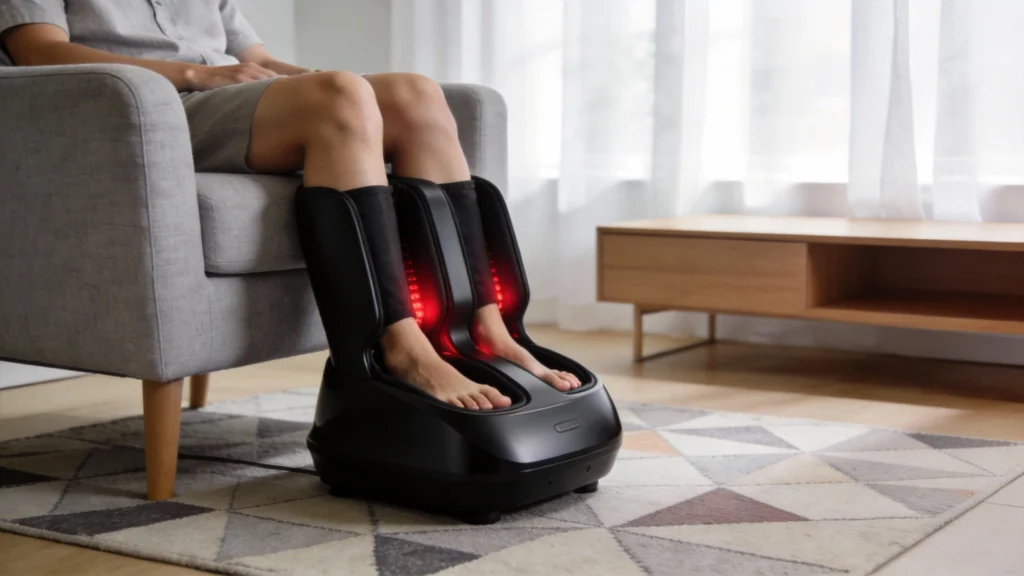 Using a Best Calf Massager for Circulation to Help with Swelling and Fatigue