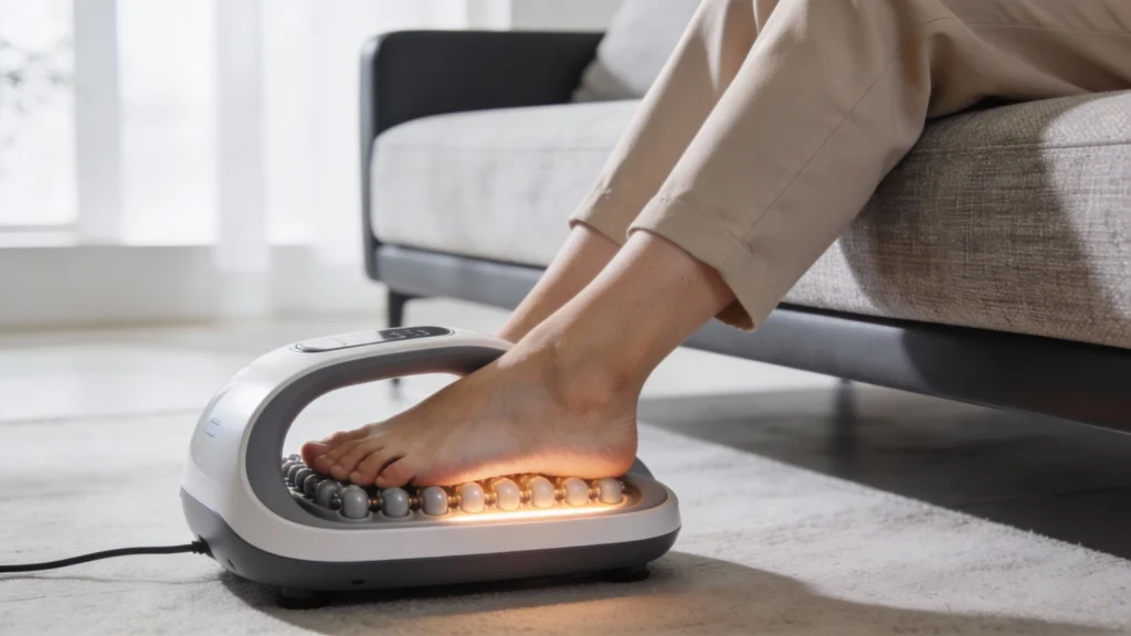 Combining the Best Foot Massager for Plantar Fasciitis with Stretching