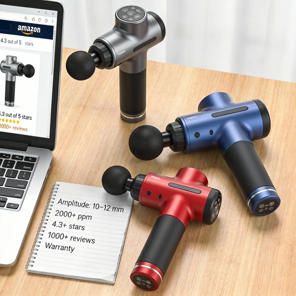 How We Chose the Best Massage Gun on Amazon for Budget Shoppers