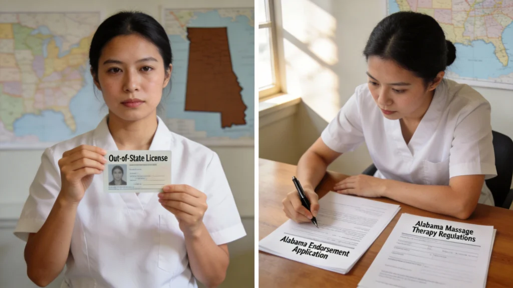 Alabama Board of Massage Therapy Licensing Requirements for New Applicants