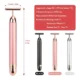 24K Gold Vibrating Facial Roller – T-Shaped Anti-Aging & Skin Tightening Massager