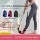 Calf Stretcher Strap – Foot Stretching Strap for Plantar Fasciitis, Achilles & Hamstring Relief