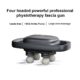 4-Head Deep Tissue Massage Gun – Myofascial Relief for Back & Waist