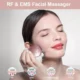 5-in-1 Facial Massager with EMS & RF Technology and LED Therapy
