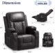 Heated Massage Recliner Chair – Rocking Ergonomic Lounge for Full-Body Comfort