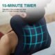 Cordless Heated Massage Pillow – Shiatsu Relief for Neck, Back & Full Body