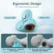 Hugterra Neck Massager – Heated EMS Pillow for Cervical Support