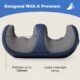 Heated Foot Massager – Remote-Controlled Kneading with Adjustable Intensity