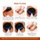 Rechargeable EMS Foot Massager Pad – Circulation Booster with 6 Modes
