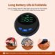Rechargeable EMS Foot Massager Pad – Circulation Booster with 6 Modes