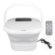 Foldable Foot Spa Massager – 8-Roller Heated Tub for Massage & Relaxation