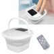 Foldable Foot Spa Massager – 8-Roller Heated Tub for Massage & Relaxation