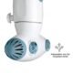 Dual Jet Heated Foot Massager Spa – Bubble & Roller Hydro Therapy