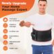Heated Back Massager Belt – Red Light Vibration Therapy for Lumbar & Waist