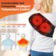 Heated Back Massager Belt – Red Light Vibration Therapy for Lumbar & Waist