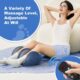 Heated Foot Massager – Remote-Controlled Kneading with Adjustable Intensity