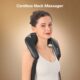 MERACH Cordless Shiatsu Neck Massager – Deep Tissue Back Relief